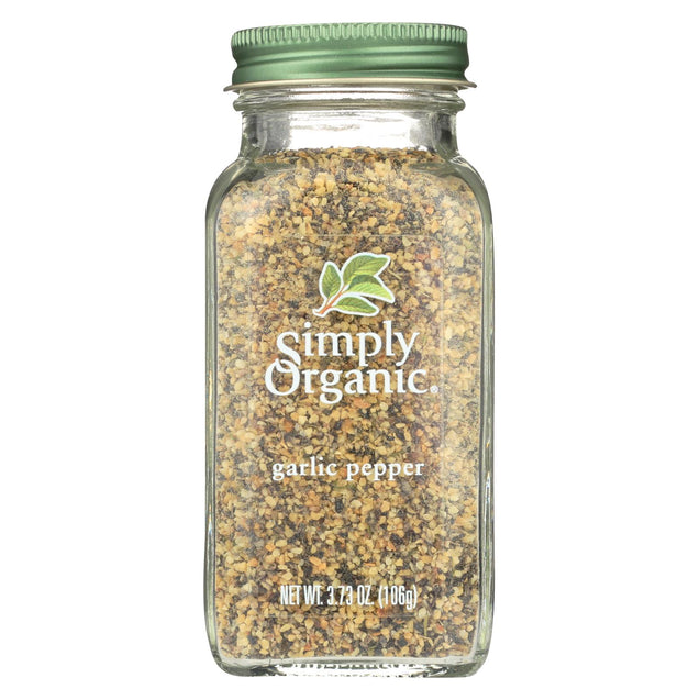 Simply Organic Garlic Pepper - Organic - 3.73 Oz