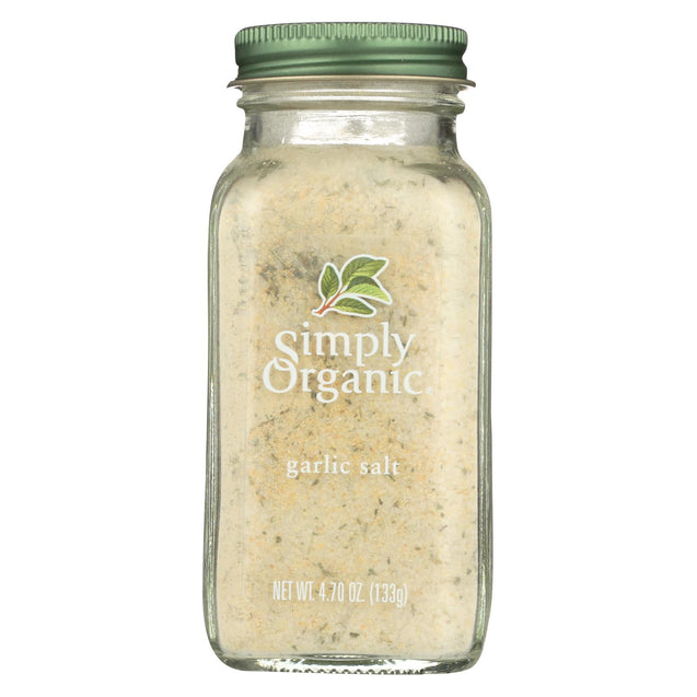 Simply Organic Garlic Salt - Organic - 4.7 Oz