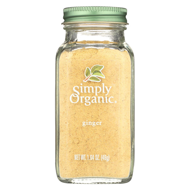 Simply Organic Ginger Root - Organic - Ground - 1.64 Oz