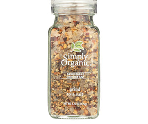 Simply Organic Grind To A Salt Blend - Organic - Grinder - 4.76 Oz