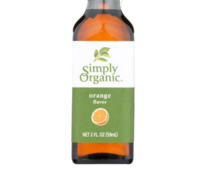 Simply Organic Orange Flavor - Organic - 2 Oz