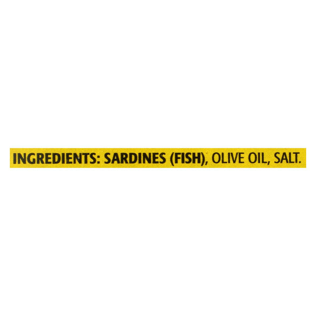 Season Brand Sardines In Pure Olive Oil - Salt Added - Case Of 12 - 4.375 Oz.