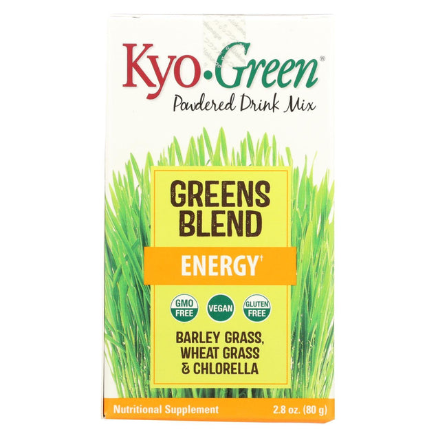 Kyolic Kyo-green Energy Powdered Drink Mix - 2 Oz - RubertOrganics