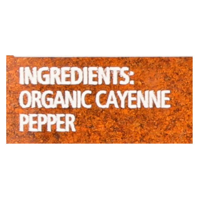 Simply Organic Cayenne Pepper - Organic - 2.89 Oz