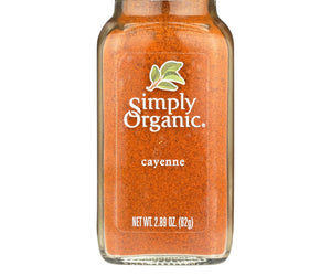 Simply Organic Cayenne Pepper - Organic - 2.89 Oz