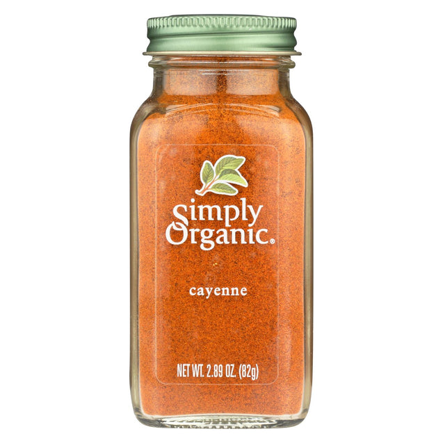 Simply Organic Cayenne Pepper - Organic - 2.89 Oz