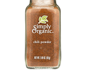 Simply Organic Chili Powder - Organic - 2.89 Oz
