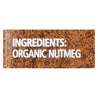 Simply Organic Nutmeg - Organic - Ground - 2.3 Oz