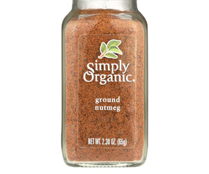 Simply Organic Nutmeg - Organic - Ground - 2.3 Oz