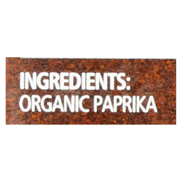 Simply Organic Paprika - Organic - Ground - 2.96 Oz