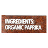 Simply Organic Paprika - Organic - Ground - 2.96 Oz