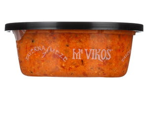 Mt Vikos Spread - Taverna Meze - Red Pepper And Feta - 7.7 Oz - Case Of 6 - RubertOrganics