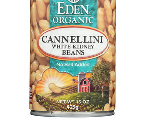 Eden Foods Organic Cannellini White Kidney Beans - Case Of 12 - 15 Oz. - RubertOrganics