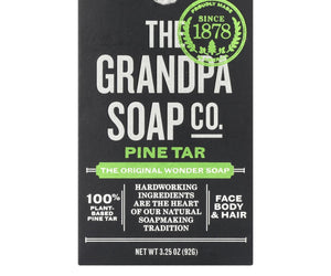Grandpa's Pine Tar Bar Soap - 3.25 Oz - RubertOrganics