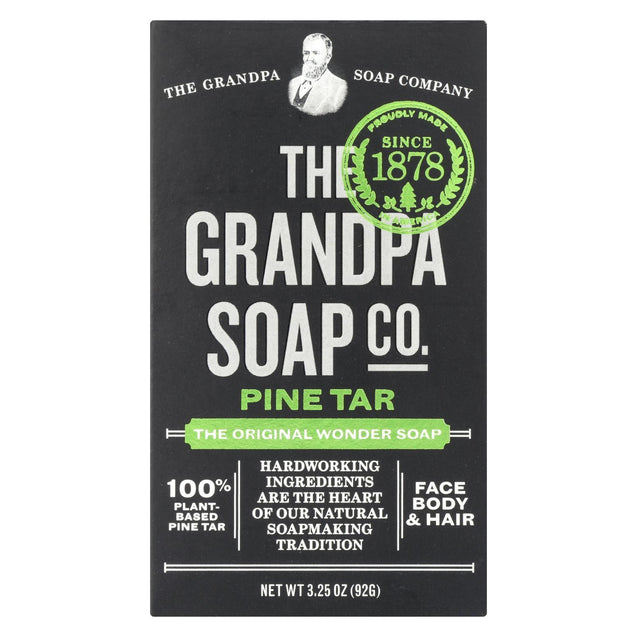 Grandpa's Pine Tar Bar Soap - 3.25 Oz - RubertOrganics