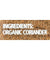 Simply Organic Coriander Seed - Organic - Ground - 2.29 Oz