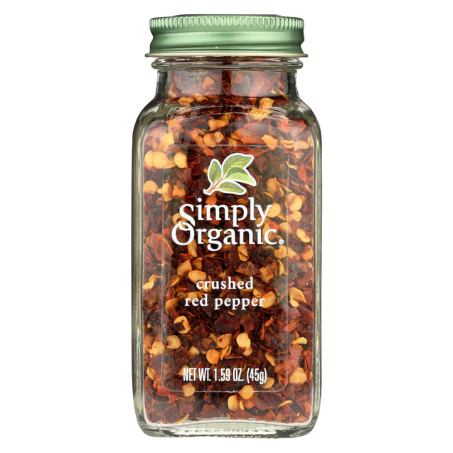 Simply Organic Crushed Red Pepper - Organic - 1.59 Oz