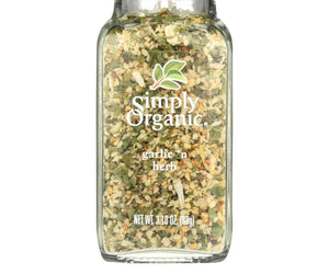 Simply Organic Garlic N Herb Seasoning - Organic - .95 Oz