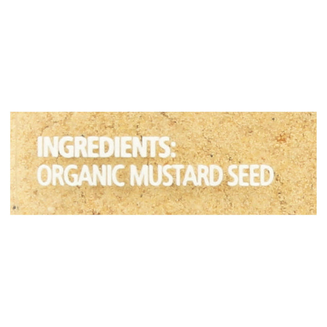 Simply Organic Mustard Seed - Organic - Ground - Yellow - 3.07 Oz