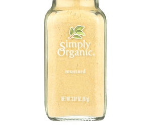 Simply Organic Mustard Seed - Organic - Ground - Yellow - 3.07 Oz