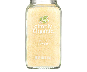 Simply Organic Onion - Organic - Powder - White - 3 Oz