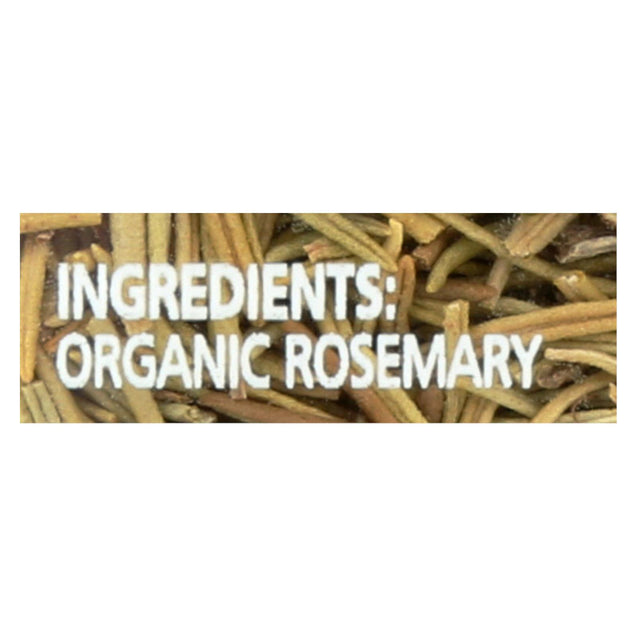 Simply Organic Rosemary Leaf- Organic - Whole - 1.23 Oz