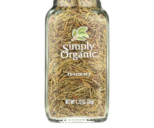 Simply Organic Rosemary Leaf- Organic - Whole - 1.23 Oz