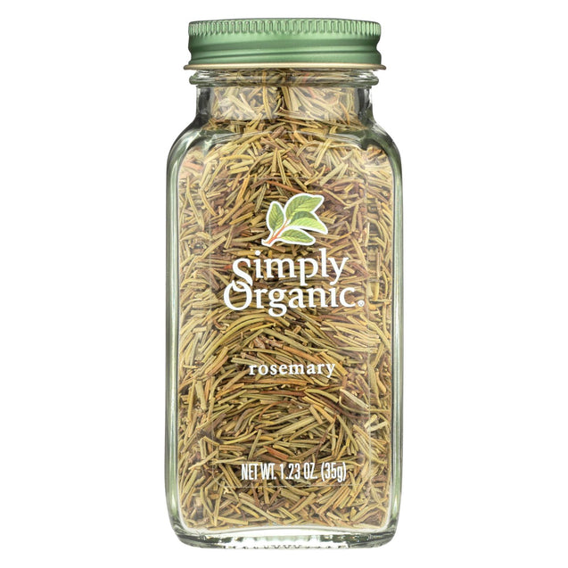 Simply Organic Rosemary Leaf- Organic - Whole - 1.23 Oz