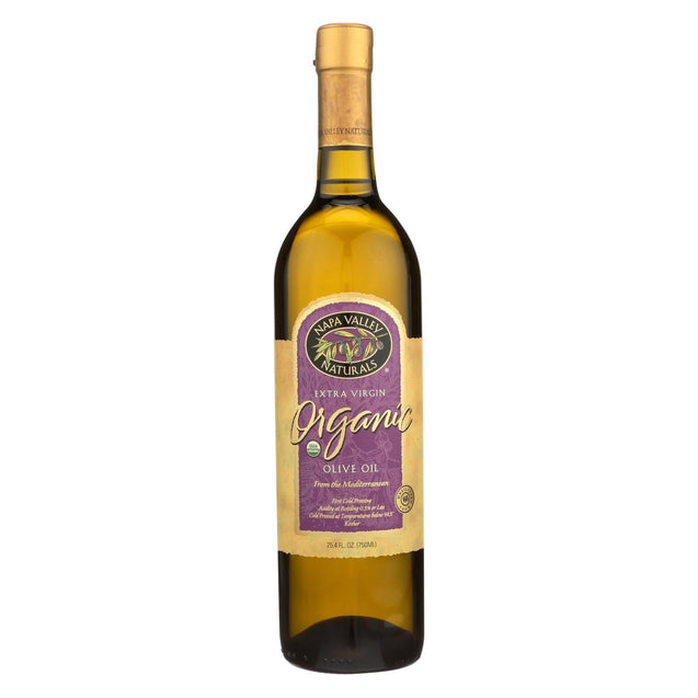 Napa Valley Naturals Organic Extra Virgin Oil - Olive - Case Of 12 - 25.4 Fl Oz. - RubertOrganics