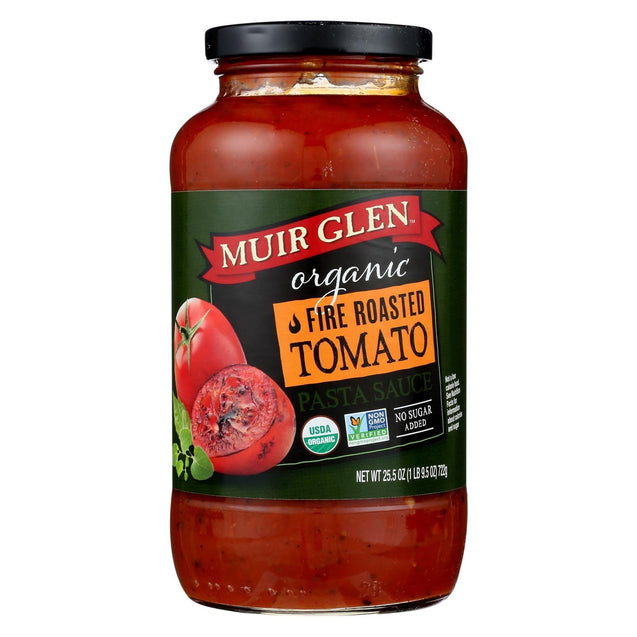 Muir Glen Roasted Tomato Sauce - Tomato - Case Of 12 - 25.5 Fl Oz. - RubertOrganics