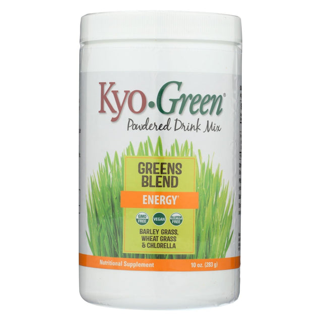 Kyolic Kyo-green Energy Powdered Drink Mix - 10 Oz - RubertOrganics