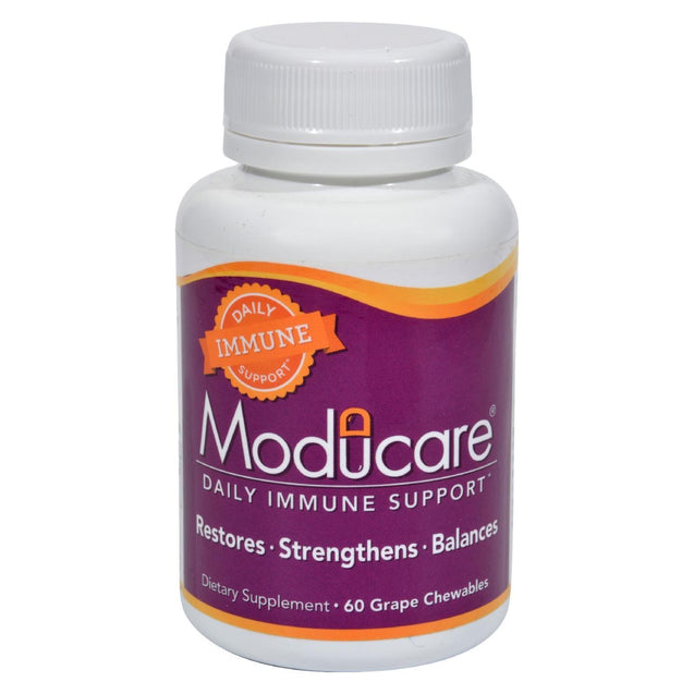 Moducare Immune System Support Grape - 60 Chewable Tablets - RubertOrganics