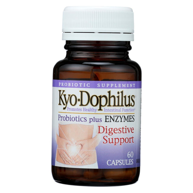 Kyolic Kyo-dophilus With Enzymes Digestion - 60 Capsules - RubertOrganics