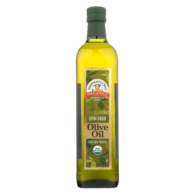 Newman's Own Organics Extra Virgin Olive Oil - Case Of 6 - 25.3 Fl Oz. - RubertOrganics