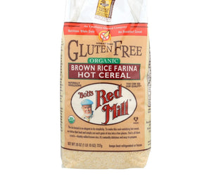 Bob's Red Mill - Organic Brown Rice Farina Creamy Rice Hot Cereal - 26 Oz - Case Of 4 - RubertOrganics