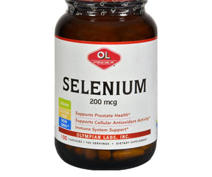 Olympian Labs Selenium - 200 Mcg - 100 Capsules - RubertOrganics