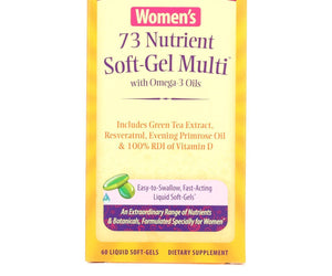 Nature's Secret Women's 73 Nutrient Soft-gel Multi - 60 Softgels - RubertOrganics