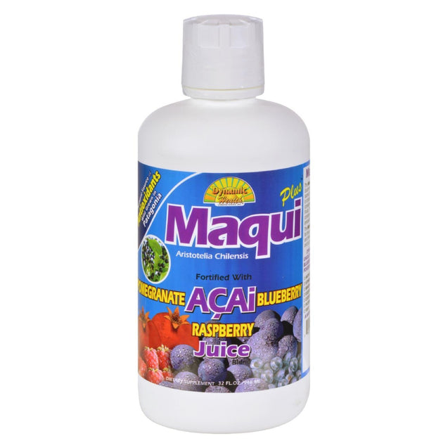 Dynamic Health Maqui Plus Juice Blend - 32 Fl Oz - RubertOrganics