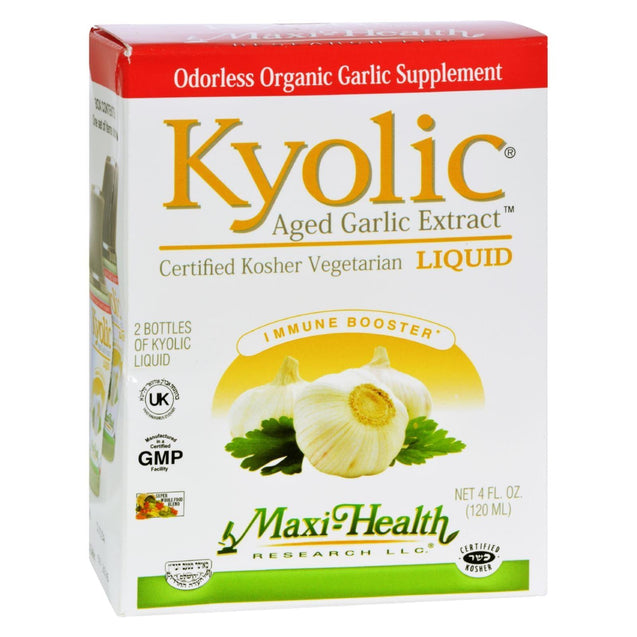 Maxi Health Maxi Kyolic Liquid - 4 Oz - RubertOrganics