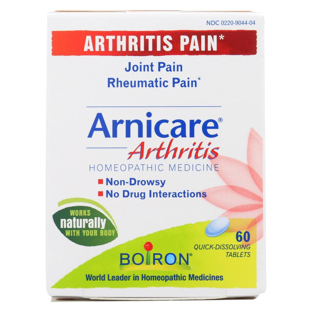 Boiron - Arnicare Arthritis - 60 Tablets - RubertOrganics