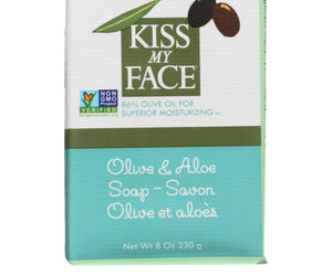 Kiss My Face Bar Soap Olive And Aloe - 8 Oz - RubertOrganics