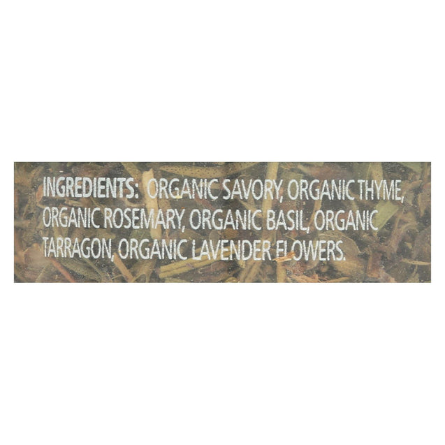 Simply Organic Herb De Provence - Organic - .14 Oz - Case Of 6