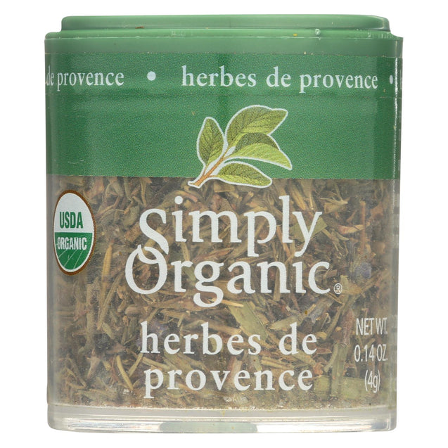 Simply Organic Herb De Provence - Organic - .14 Oz - Case Of 6