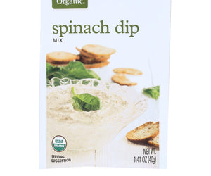 Simply Organic Dip Mix - Organic - Spinach - 1.41 Oz - Case Of 12