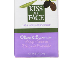 Kiss My Face Bar Soap Olive And Lavender - 8 Oz - RubertOrganics