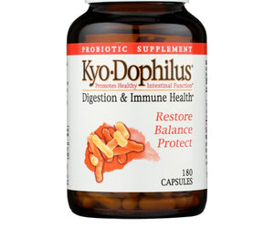 Kyolic Kyo-dophilus Digestion And Immune Health - 180 Capsules - RubertOrganics