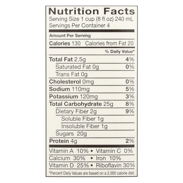 Pacific Natural Foods Oat Vanilla - Non Dairy - Case Of 12 - 32 Fl Oz. - RubertOrganics