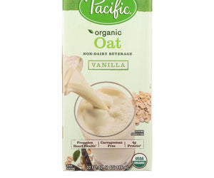 Pacific Natural Foods Oat Vanilla - Non Dairy - Case Of 12 - 32 Fl Oz. - RubertOrganics