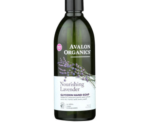Avalon Organics Glycerin Liquid Hand Soap Lavender - 12 Fl Oz - RubertOrganics
