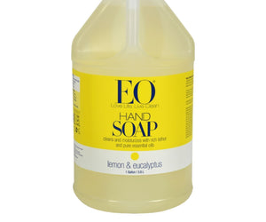 Eo Products Liquid Hand Soap Lemon And Eucalyptus - 1 Gallon - RubertOrganics
